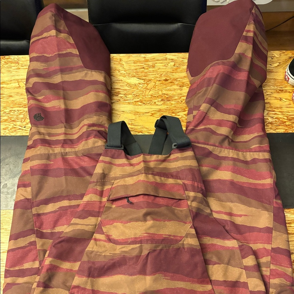 Mountain Hard Wear snowboarding bibs